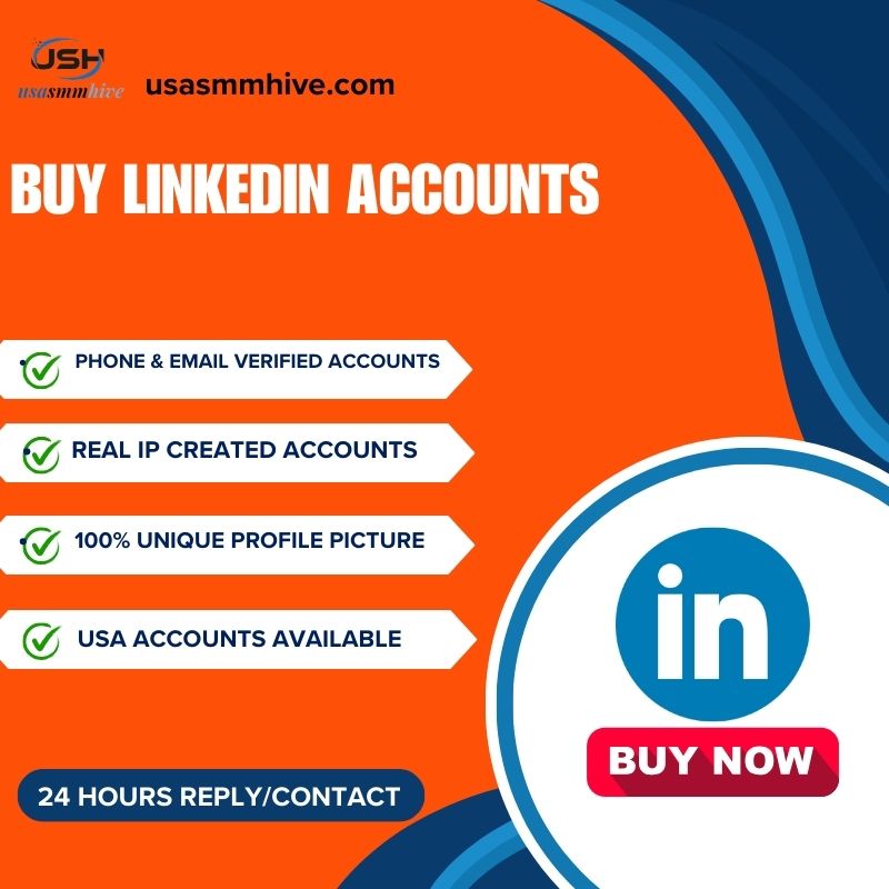 Buy LinkedIn Accounts - 100% safe , USA & UK Verified