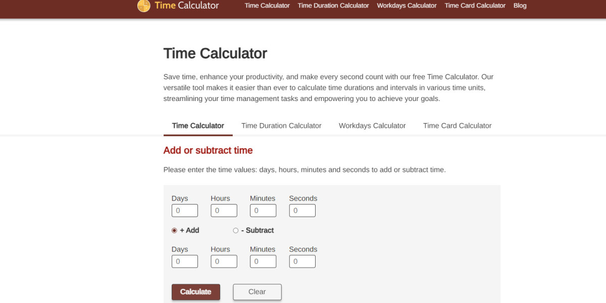 Enjoy A Relaxed Life With Time Calculator