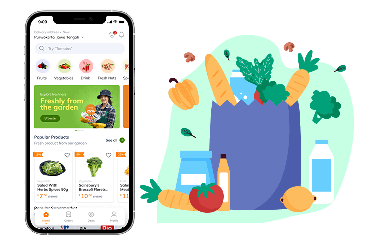 On Demand Grocery Delivery App Development | Delivery App