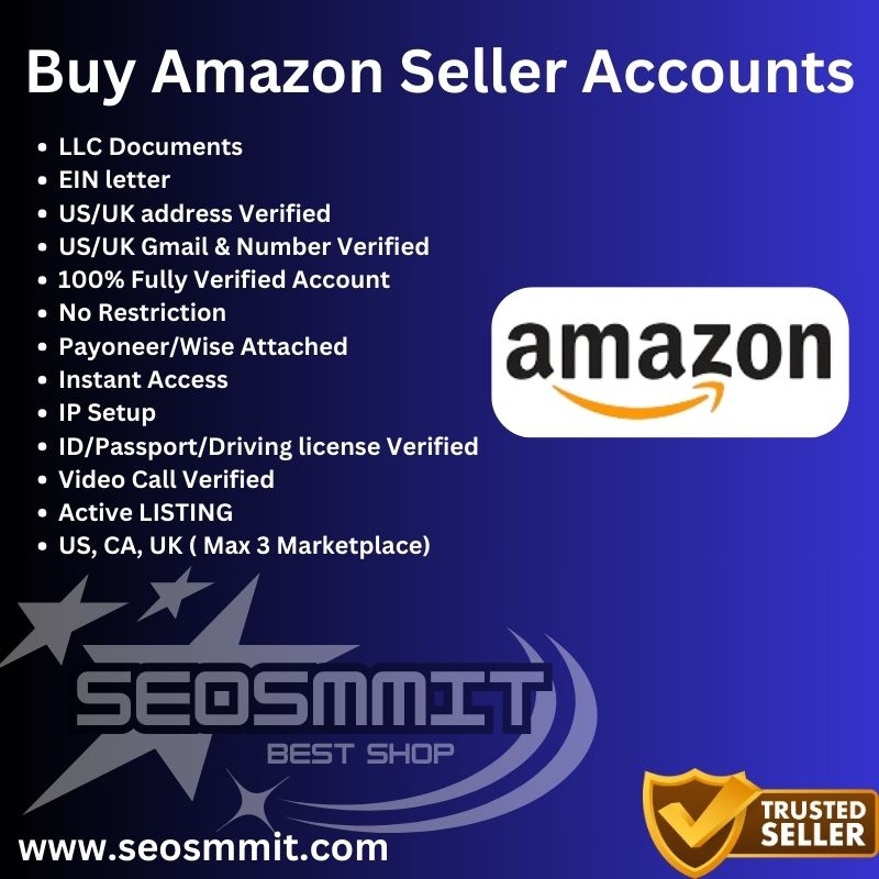 Buy Amazon Seller Accounts- Individuals & businesses Account