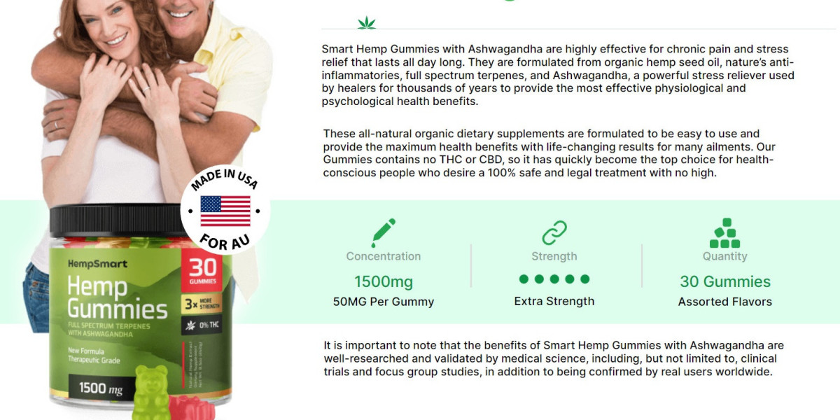 Smart Hemp Gummies Official Website, Reviews [2024] & Price For Sale In AU, NZ, IL & CA