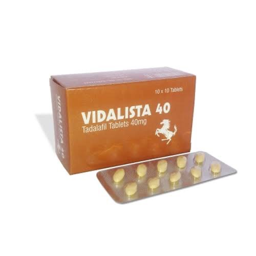 Vidalista 40 Tadalafil, Uses, Dosage, Side Effects, Benefits