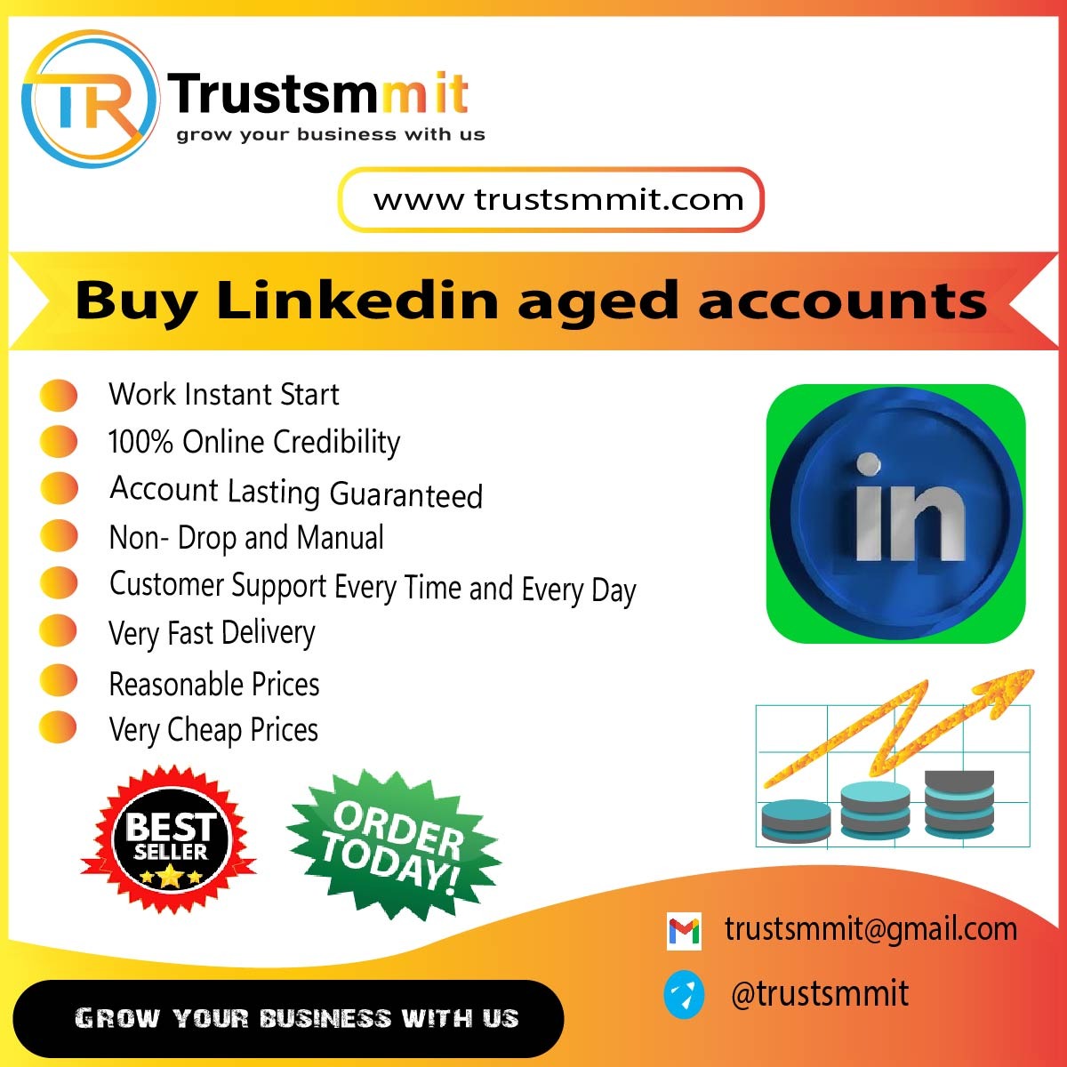 Buy Linkedin aged accounts -