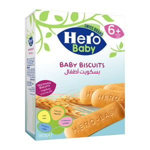 Hero Baby Biscuits From 6+ Months 180 g Online at Best Price | Baby Rusk & Biscuits | Lulu UAE