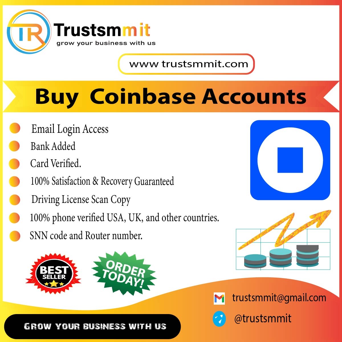 Buy Coinbase Accounts -