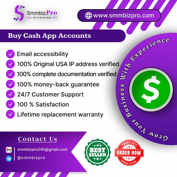 Buy Cash App Accounts - Smm Biz Pro