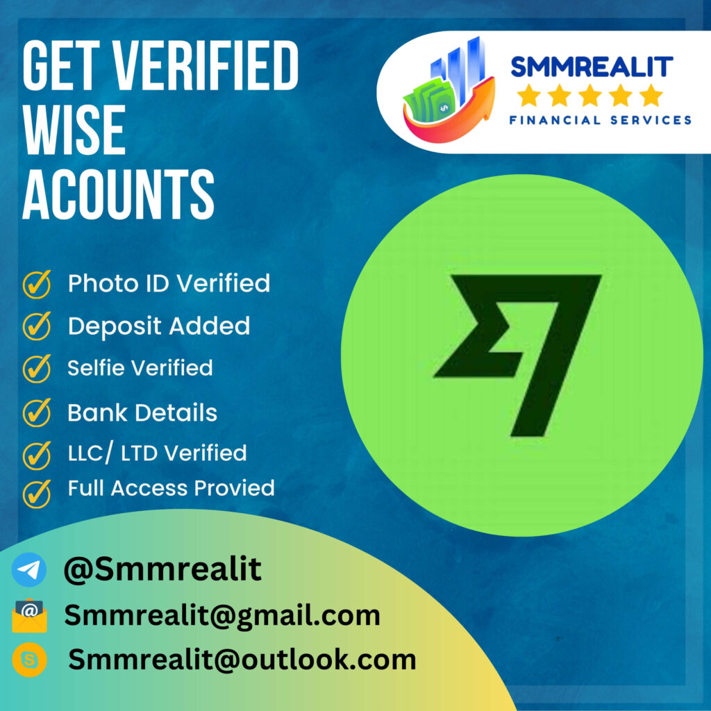 Buy Verified Wise Accounts- 100% Company Verified