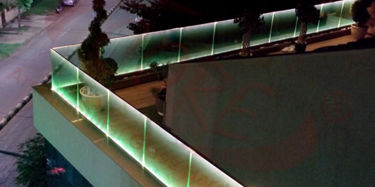 Aluminium Glass Railing LED Handrails Manufacturers & Suppliers