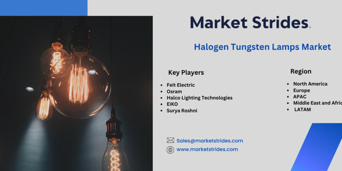 Halogen Tungsten Lamps Market: Global Industry Analysis and Forecast 2032 | Market Strides