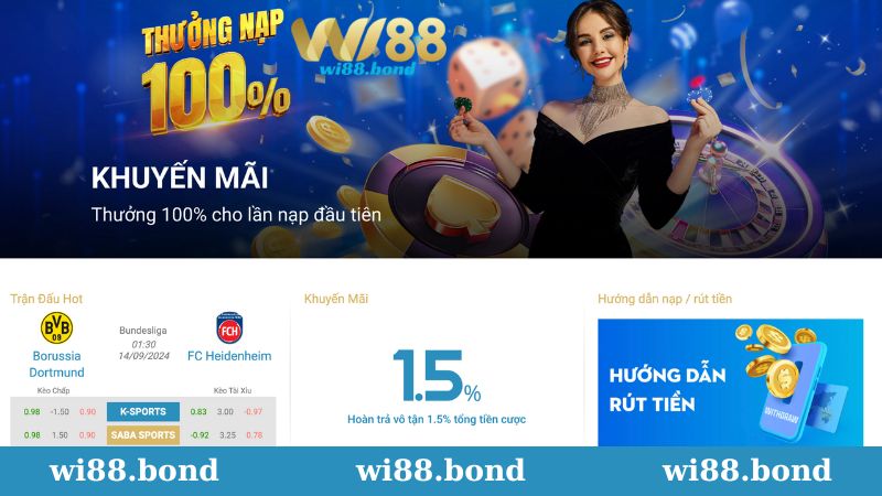 Wi88 | Nhà Cái Cá Cược Online Uy Tín - Link Vào Wi88 Mới Nhất