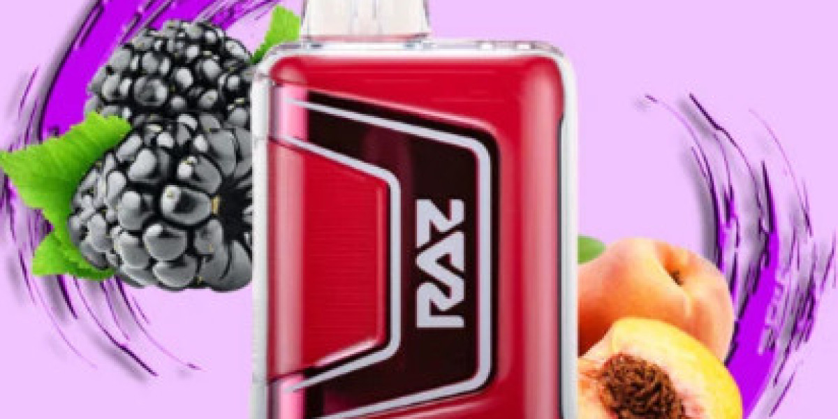 Exploring the Bold Fusion of Black Cherry Peach in the RAZ TN9000 Disposable Vape