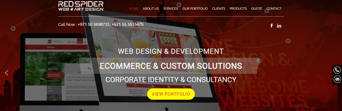 RedSpider Web & Art Design Agency Cover Image