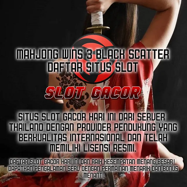 Mahjong Wins 3 Black Scatter Daftar Situs Slot #1