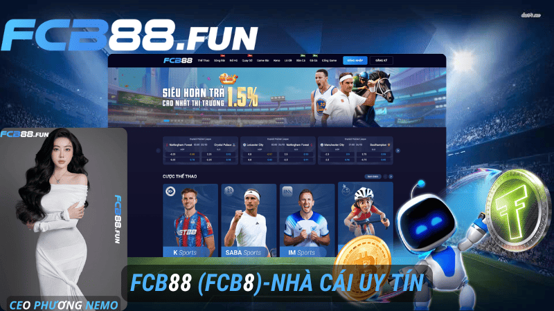 FCB88 (FCB8) - Nhà cái fcb88 - link truy cập fcb8 chính hãng