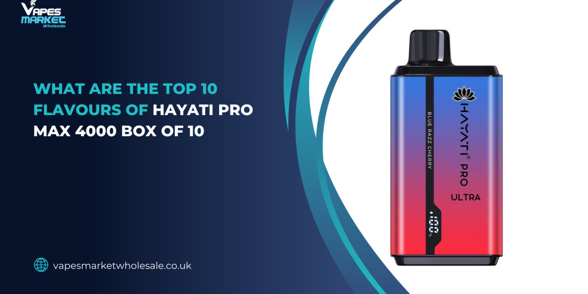 What are the Top 10 Flavours of Hayati Pro Max 4000 Box of 10