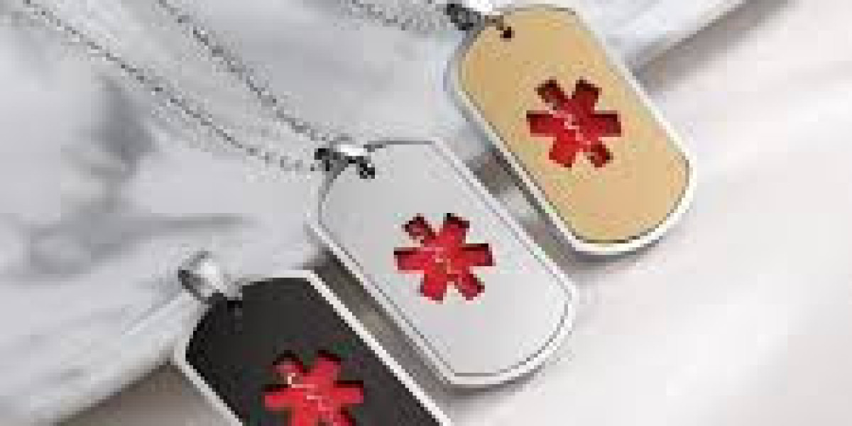 Medical alert necklace