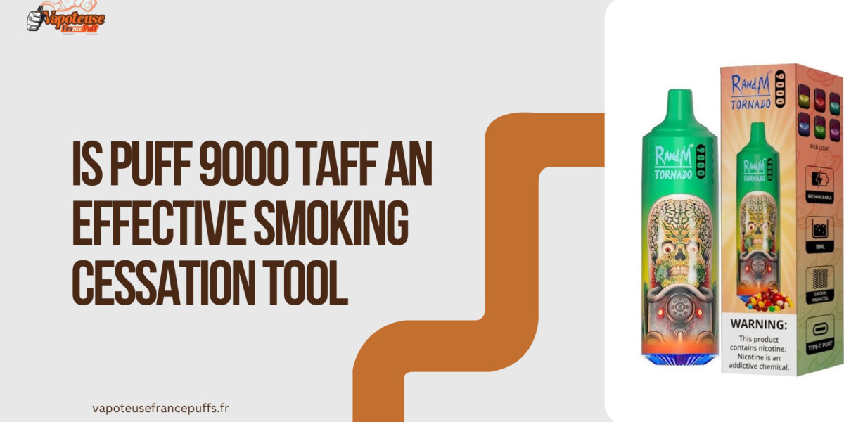 Is Puff 9000 Taff An Effective Smoking Cessation Tool