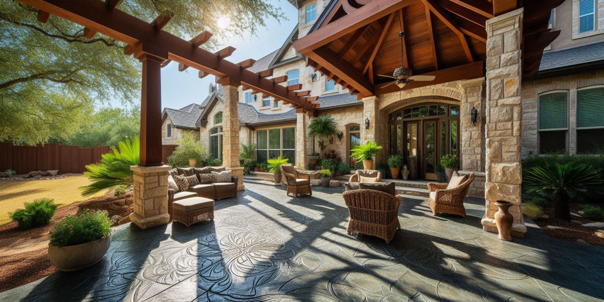 Revamp Your Driveway with Stamped Concrete San Antonio