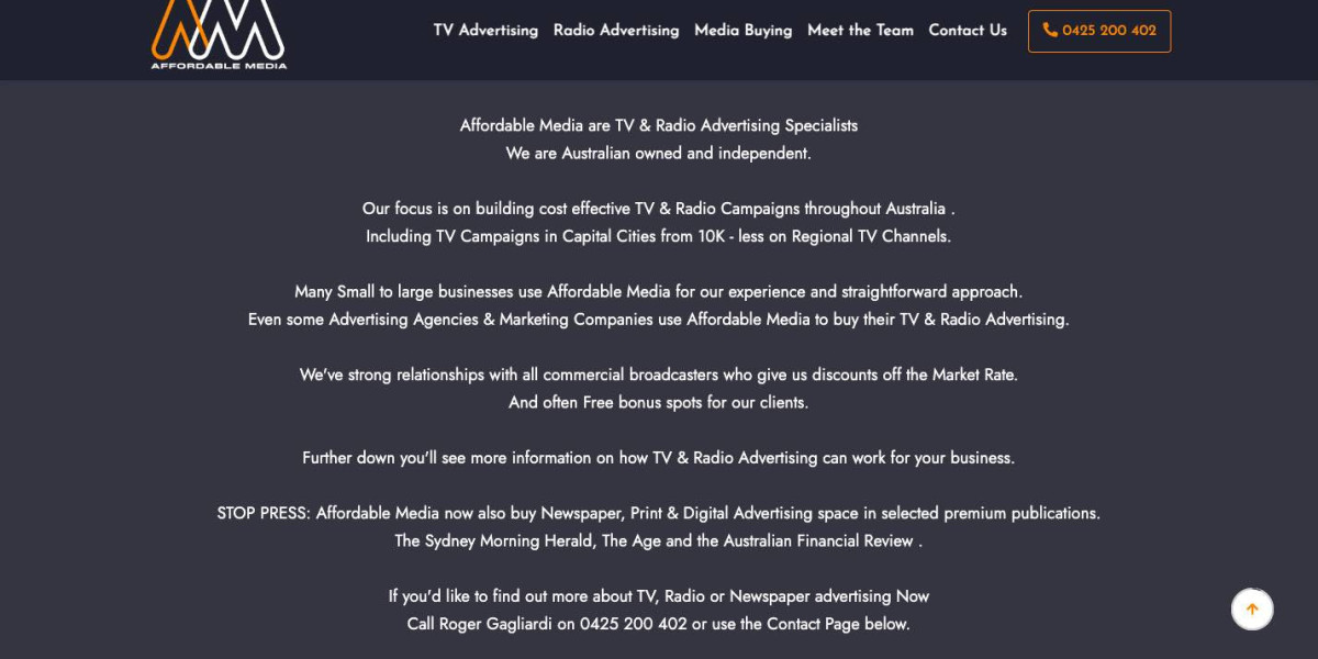 Affordable Media: Effective TV & Radio Advertising Solutions Across Australia