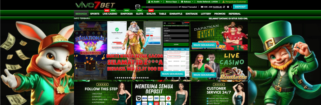 Link Situs Judi Slot Gacor Dana Hari Ini VIVO7BET Cover Image