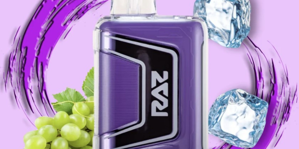 Cool and Refreshing – The Grape Ice RAZ TN9000 Disposable Vape Experience