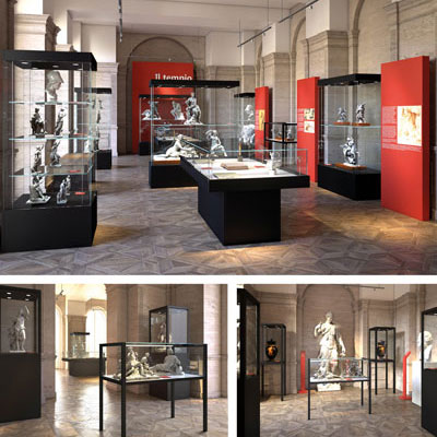 Museum and Art Gallery Cabinet: The Versatility of Arranging The Antique Pieces - Glass Display Cabinets- Planet Display