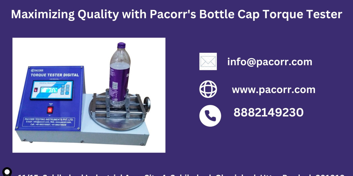 How the Bottle Cap Torque Tester Ensures Leak-Proof Seals and Perfect Packaging Every Time