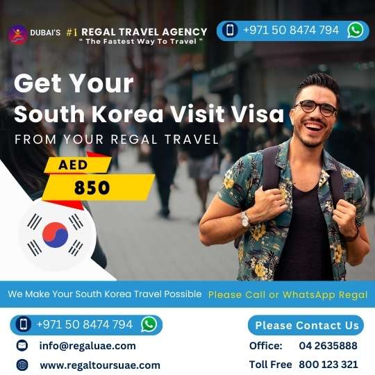 Korea Visa From Dubai | Korea Tourist Visa | Regal Tours UAE