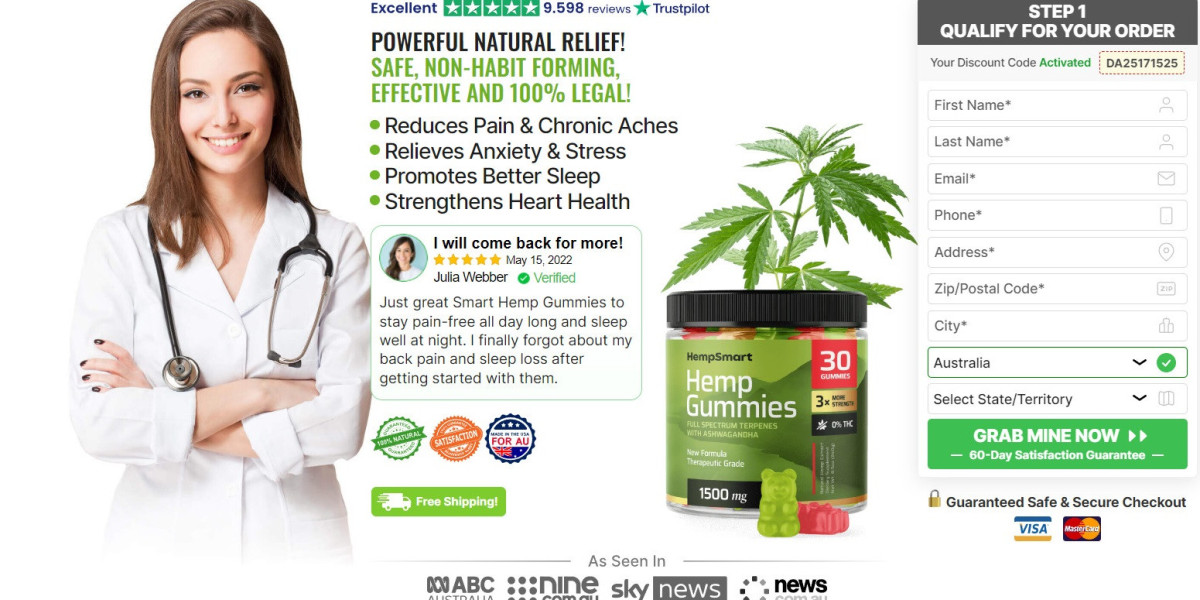 HempSmart Hemp Gummies Official Website, Reviews [2025] & Price For Sale In AU, NZ, ZA & CA