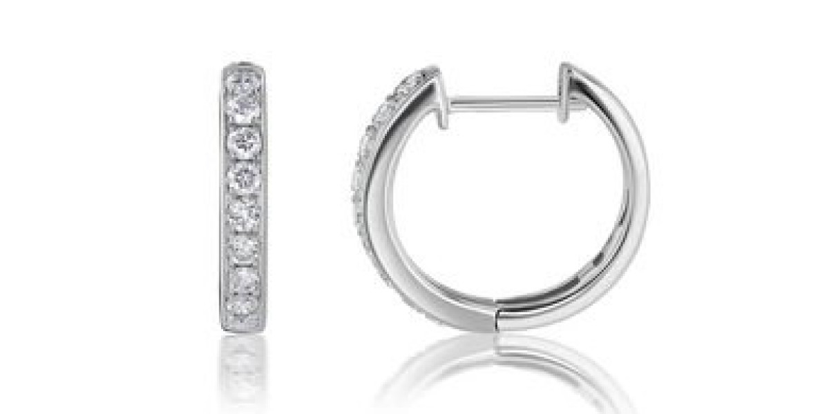 Stunning Moissanite Hoop Earrings: The Perfect Blend of Elegance and Luxury – A Review by Browch Elyas