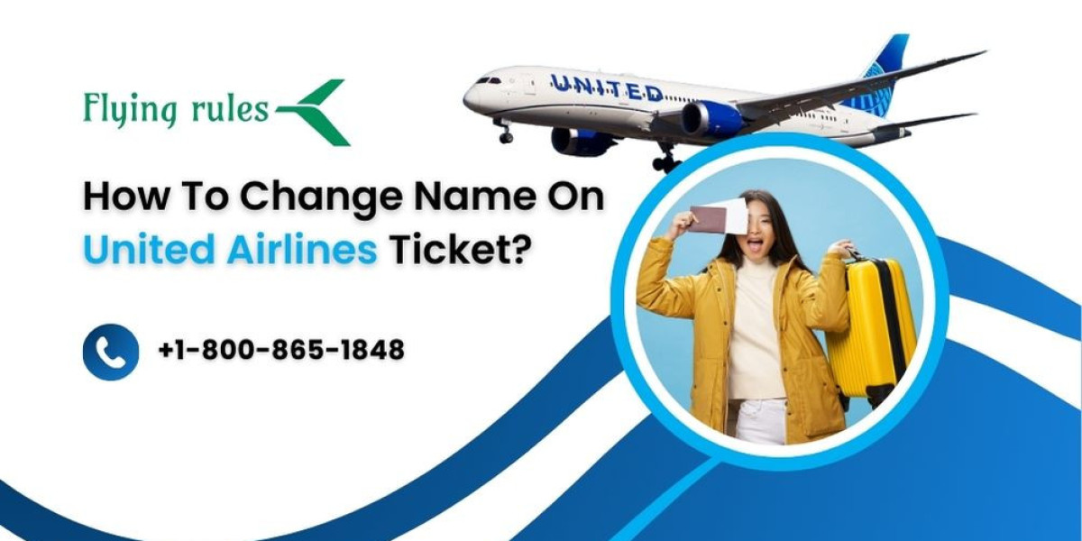 How To Change Name On United Airlines Ticket?