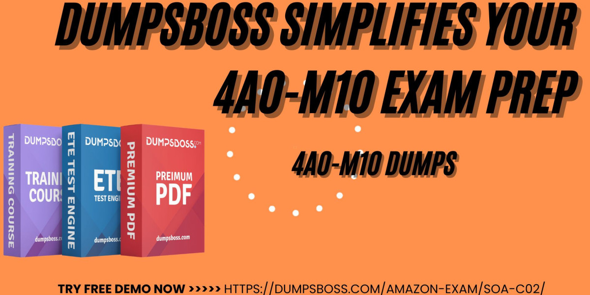 The Best 4A0-M10 Study Guide is by DumpsBoss