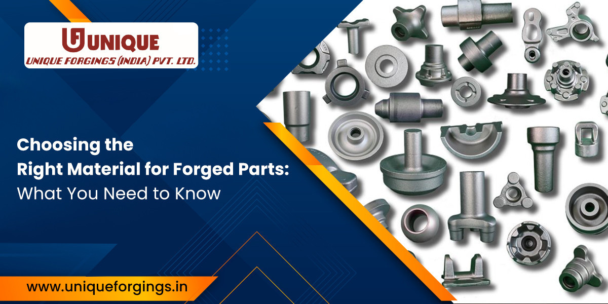 Choosing the Right Material for Forged Parts: What You Need to Know