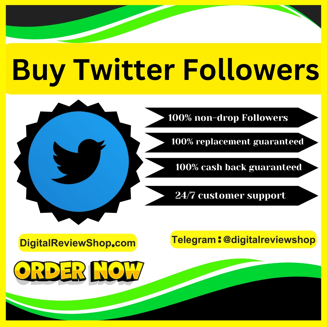 Buy Twitter Followers - 100% Real USA Followers