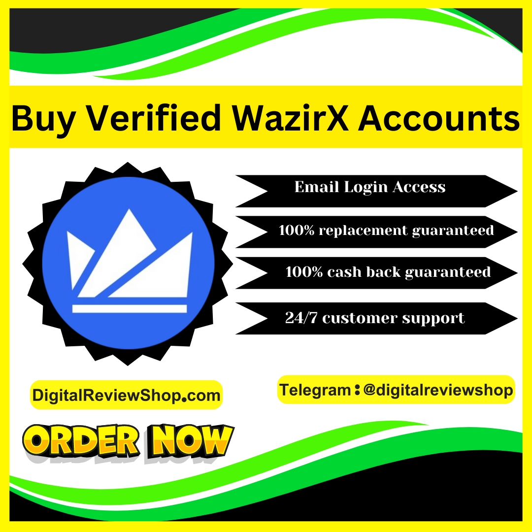 Buy Verified WazirX Accounts - 100% Best Cryptocurrency