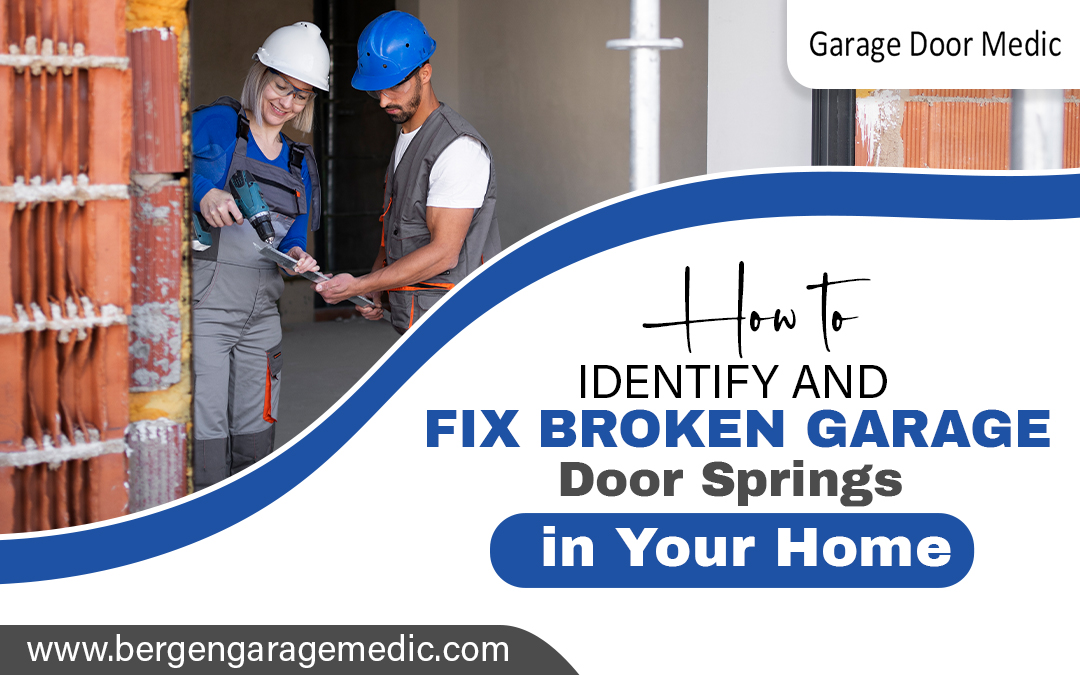 How to Identify and Fix Broken Garage Door Springs in Your Home – Bergen Garage Medic