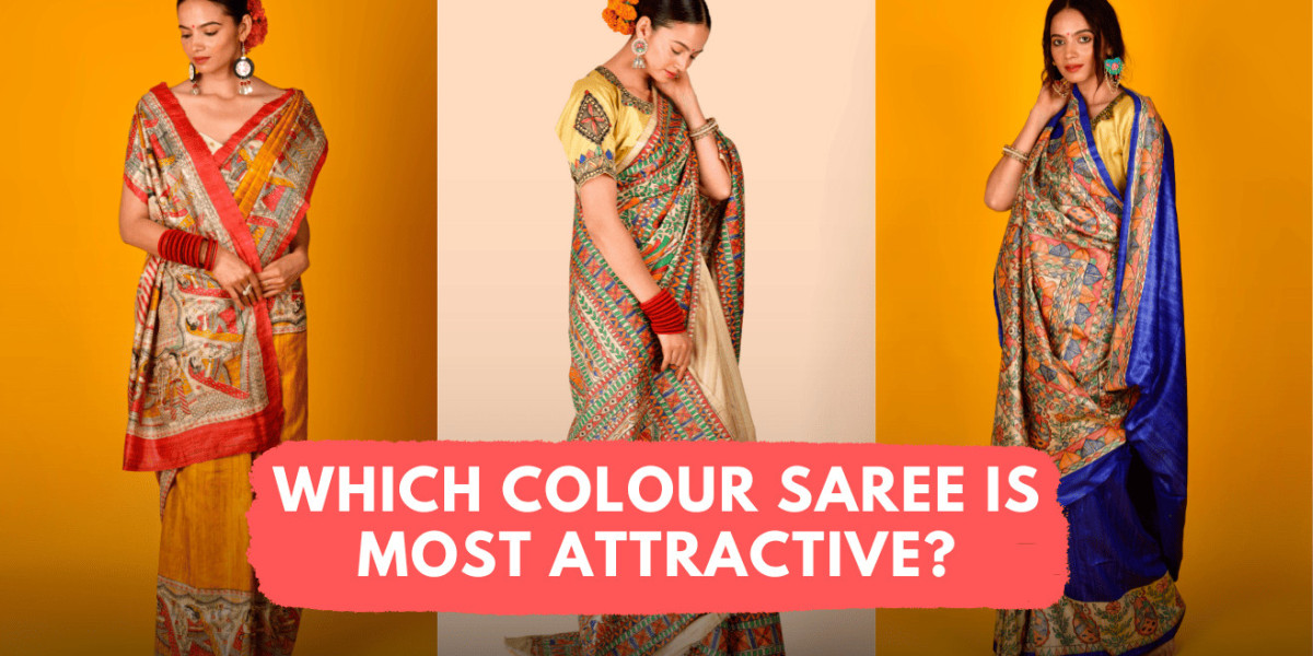 Which Colour Saree is Most Attractive in 2024?