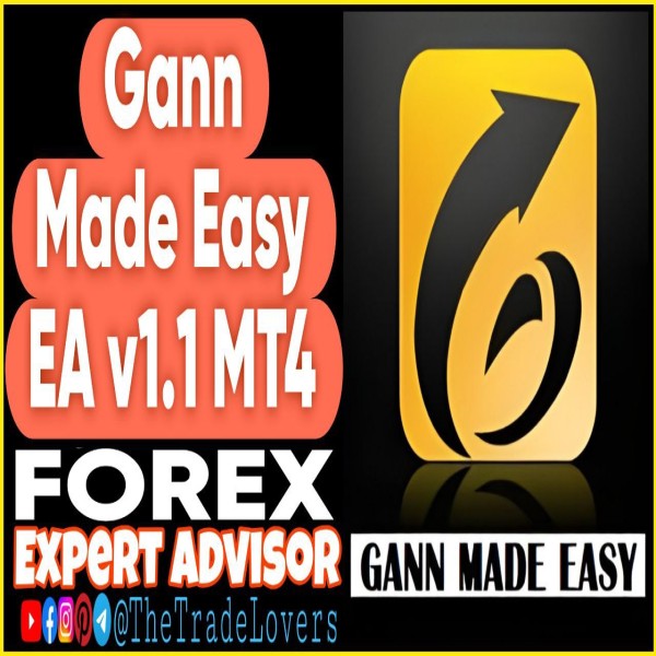 Gann Made Easy EA v1.1 MT4 +Sets (Works on Build 1431+) | Forex Robot | MT4 Expert Advisor - The Trade Lovers