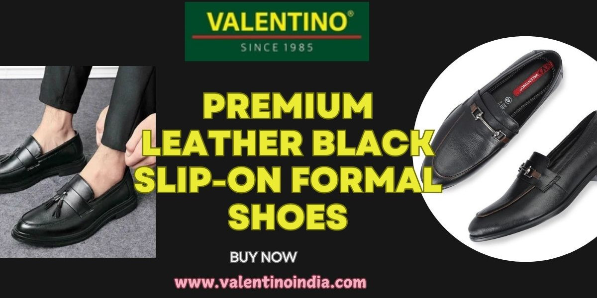 The Ultimate Buying Guide for Premium Leather Black Slip-On Formal Shoes