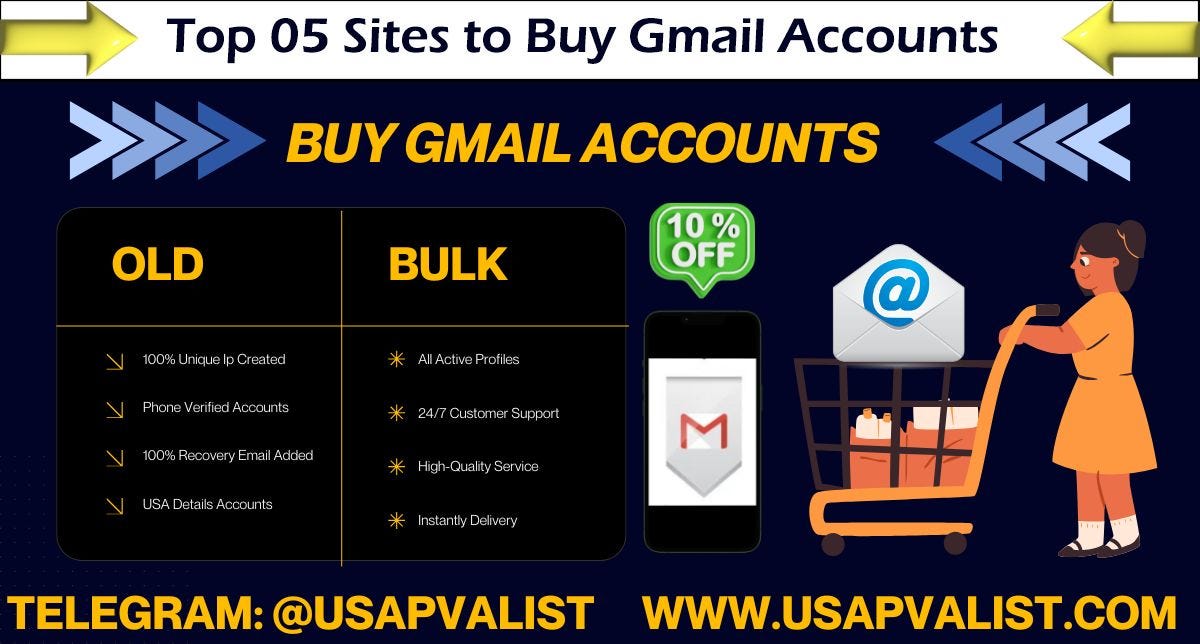 5 Best sites to Buy Gmail Accounts (PVA & Aged) | by Caldwell University | Dec, 2024 | Medium