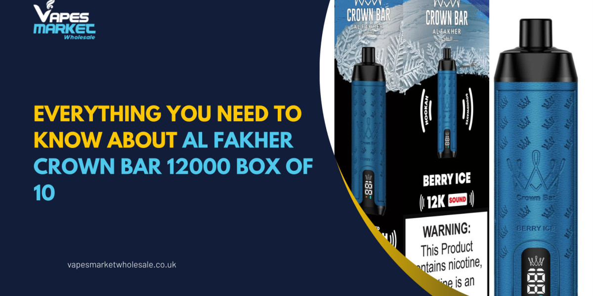 Everything You Need to Know About Al Fakher Crown Bar 12000 Box of 10