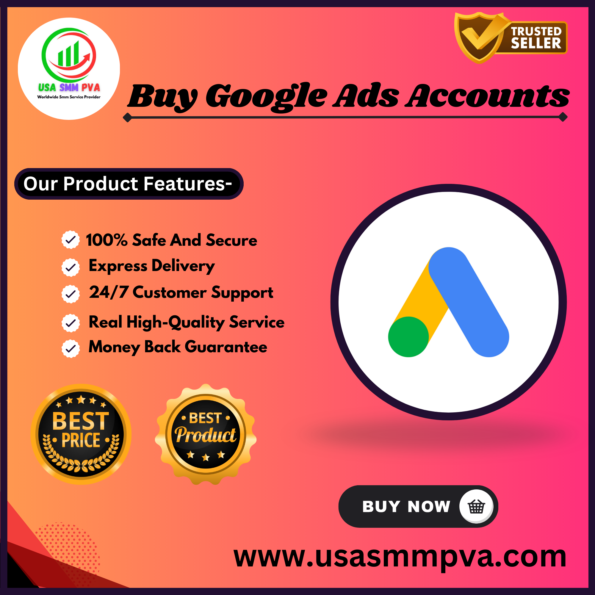 Buy Google Ads Accounts -