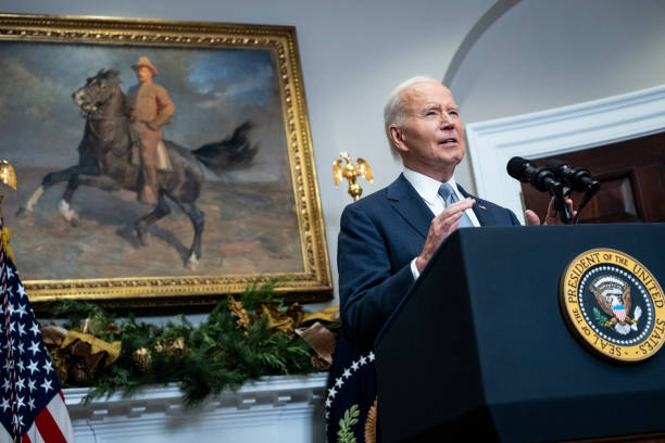 Biden Hails Assad's Fall As 'Justice,' Warns Of Regional Risks