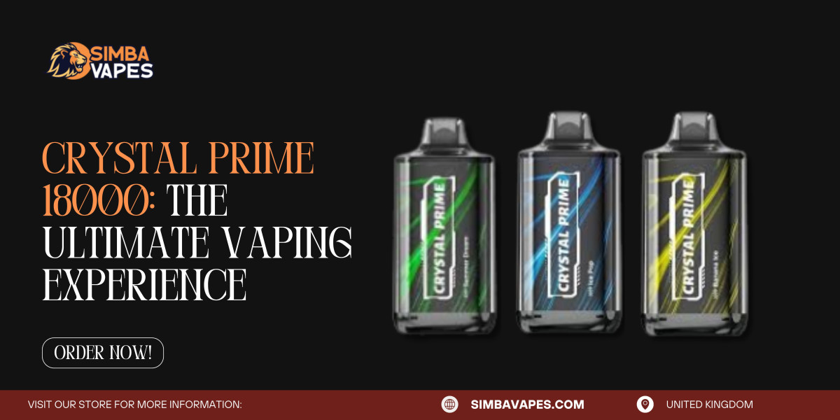 Crystal Prime 18000: The Ultimate Vaping Experience