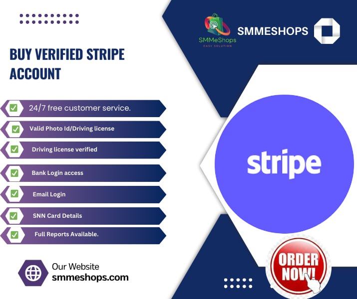 Buy Verified Stripe Account - Secure & Trusted From SMMeSHOPS