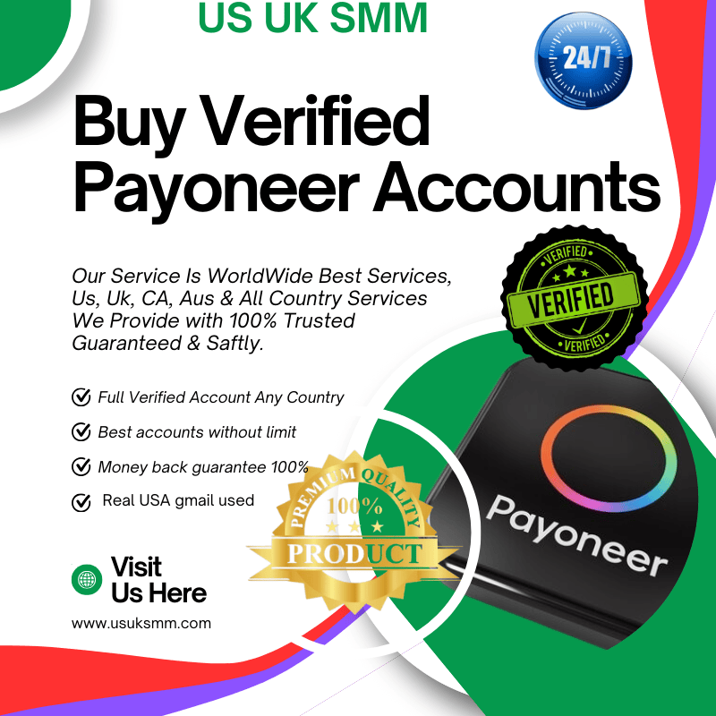 Buy Verified Payoneer Accounts - Buy 100% Full Verified Payoneer