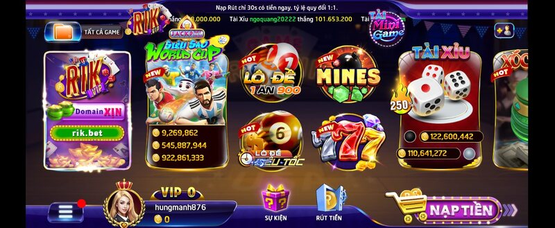 Rikvip - Game đổi thưởng đại gia giúp anh em kiếm tiền tỷ - Nhà Cái Uy Tín