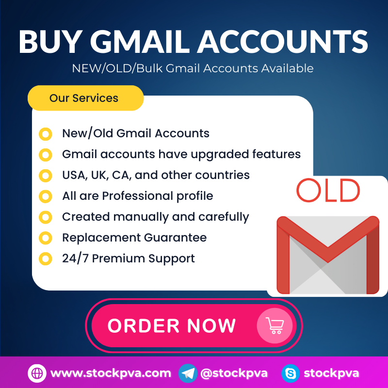 Buy Gmail Accounts – 100% Secure & Verified Email Accounts