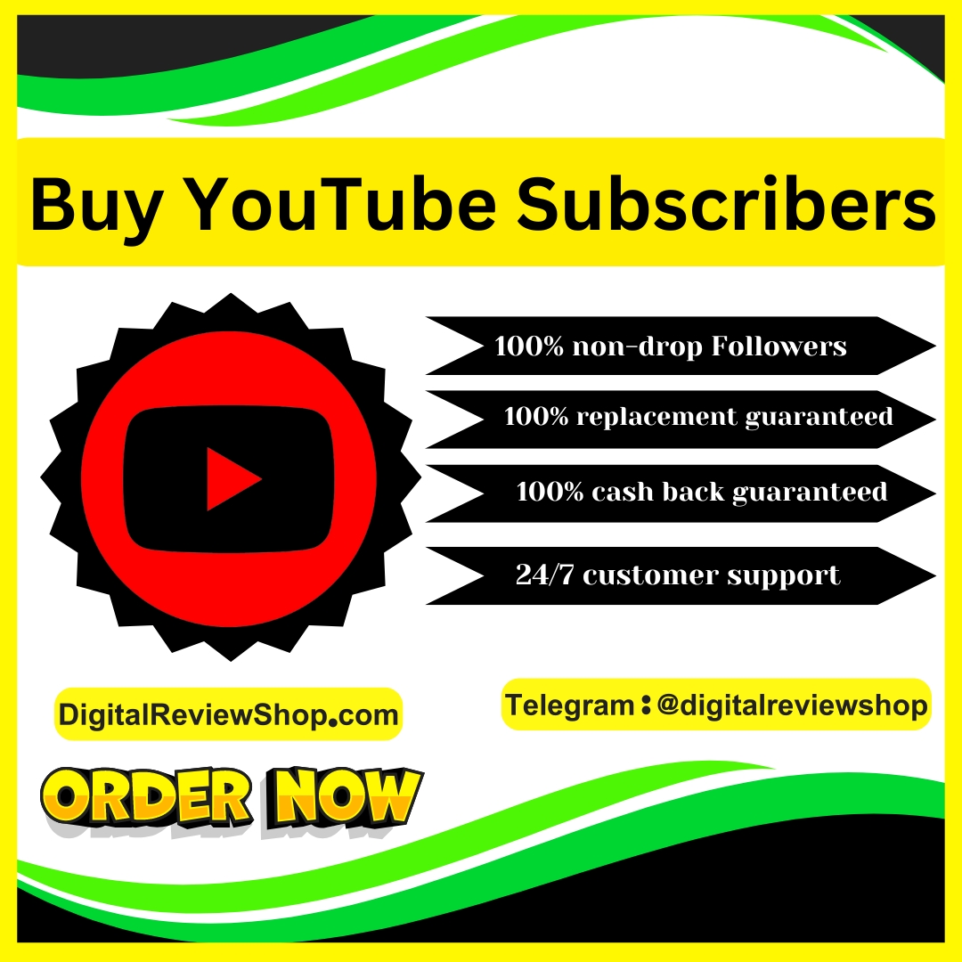 Buy YouTube Subscribers - 100% Real instant