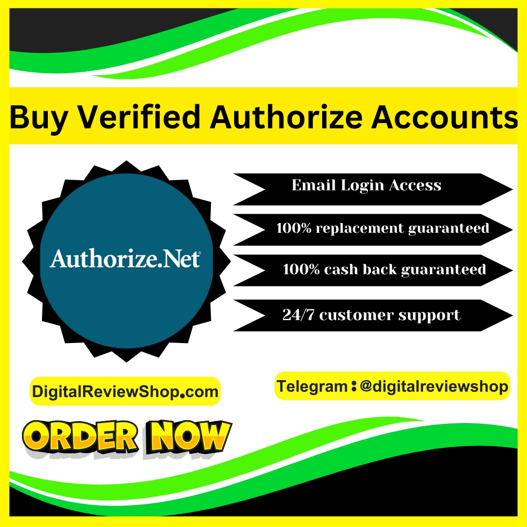 Buy Verified Authorize Accounts - Personal With Business